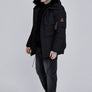 SikSilk - Black Extra Parka